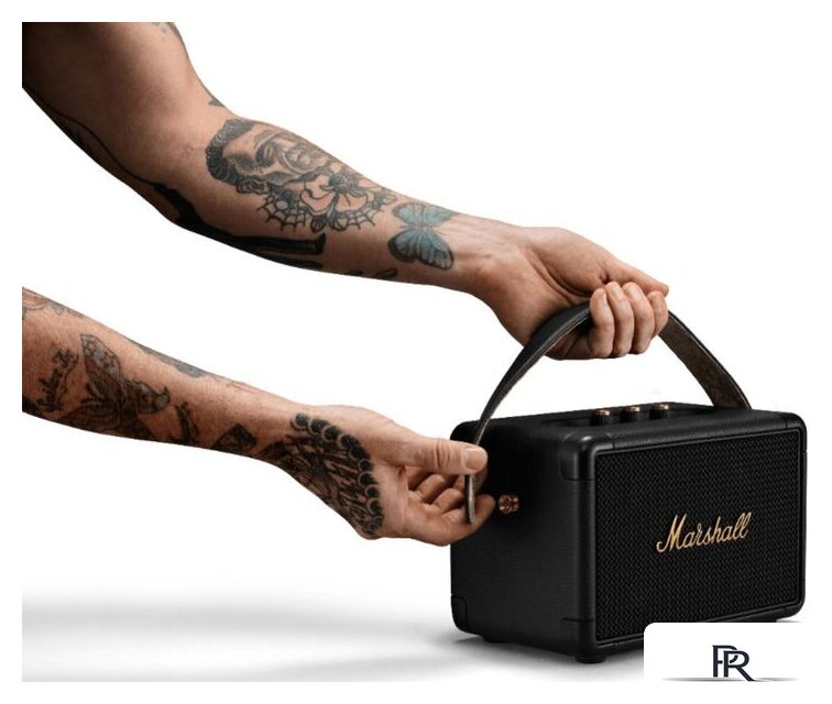 Беспроводная колонка Marshall Kilburn II (черный/латунь) - Изображение №12 — Интернет-магазин ПроЗаказ