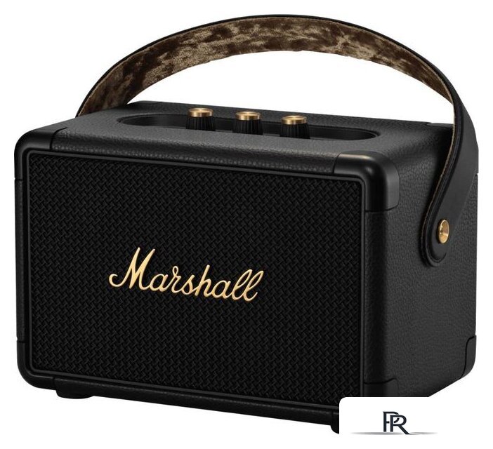 Беспроводная колонка Marshall Kilburn II (черный/латунь) - Изображение №4 — Интернет-магазин ПроЗаказ