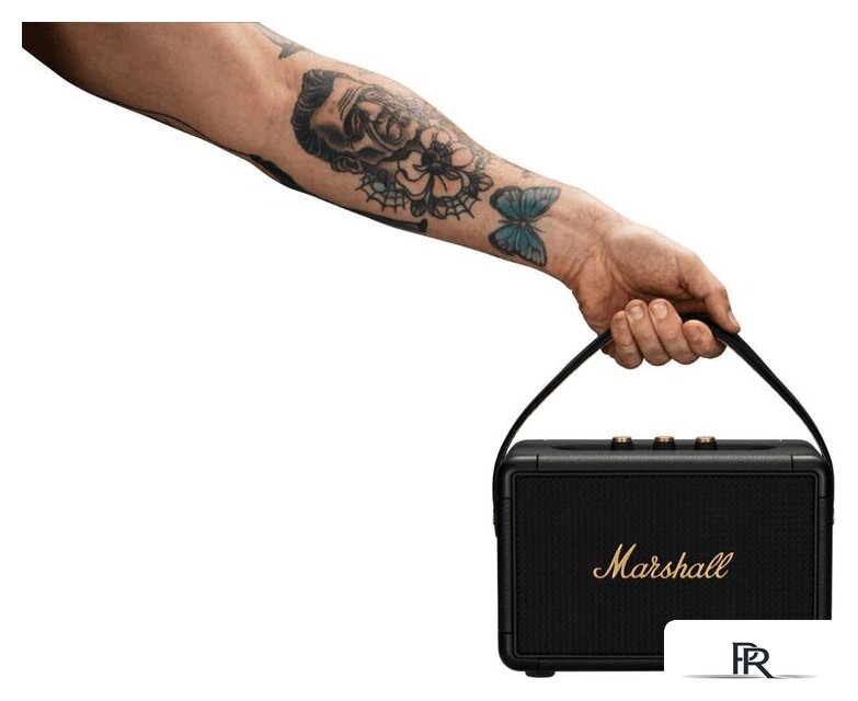 Беспроводная колонка Marshall Kilburn II (черный/латунь) - Изображение №13 — Интернет-магазин ПроЗаказ