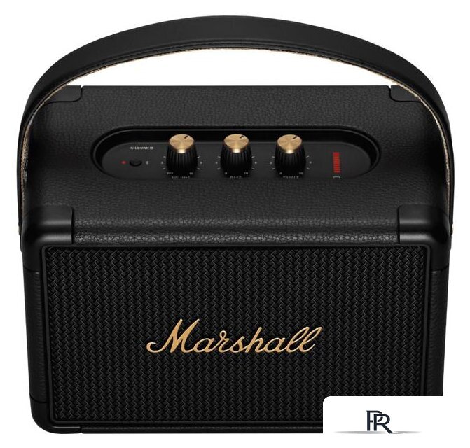 Беспроводная колонка Marshall Kilburn II (черный/латунь) - Изображение №2 — Интернет-магазин ПроЗаказ