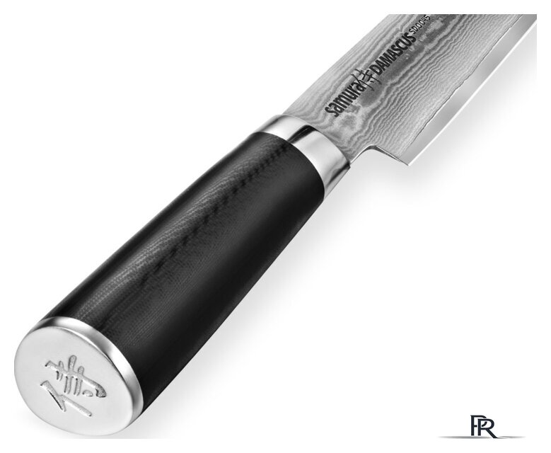 Кухонный нож Samura Damascus SD-0045 - Изображение №4 — Интернет-магазин ПроЗаказ