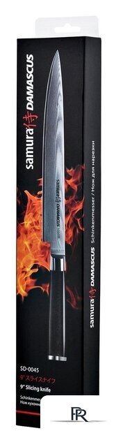 Кухонный нож Samura Damascus SD-0045 - Изображение №7 — Интернет-магазин ПроЗаказ