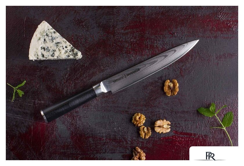 Кухонный нож Samura Damascus SD-0045 - Изображение №6 — Интернет-магазин ПроЗаказ