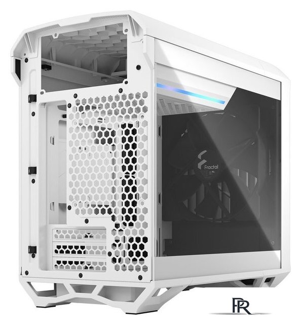 Корпус Fractal Design Torrent Nano White TG Clear Tint FD-C-TOR1N-03 - Изображение №2 — Интернет-магазин ПроЗаказ
