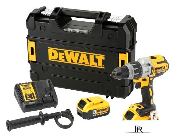 Ударная дрель-шуруповерт DeWalt DCD996P2 (с 2-мя АКБ 5 Ah) - Изображение №2 — Интернет-магазин ПроЗаказ