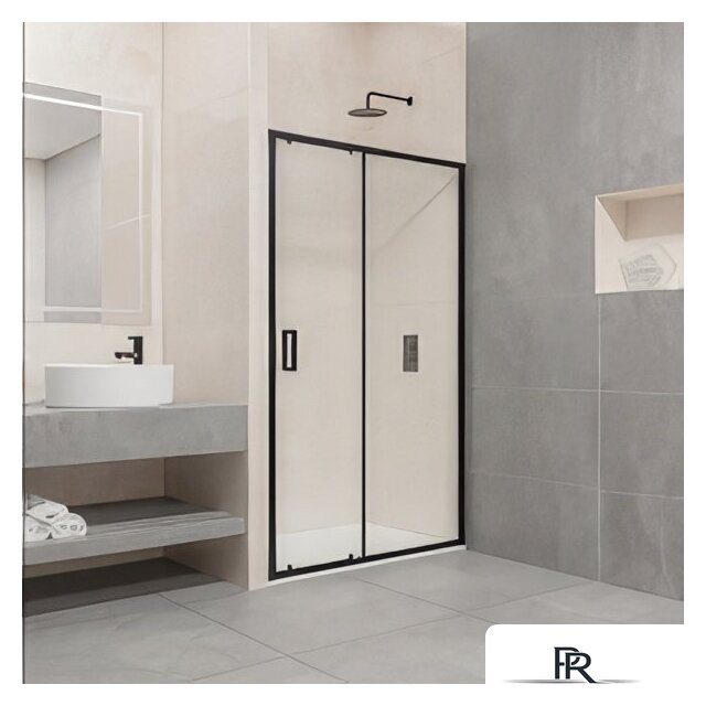 Душевая дверь RGW PA-016B 350801616-14 160 (черный/прозрачное стекло) - Изображение №3 — Интернет-магазин ПроЗаказ