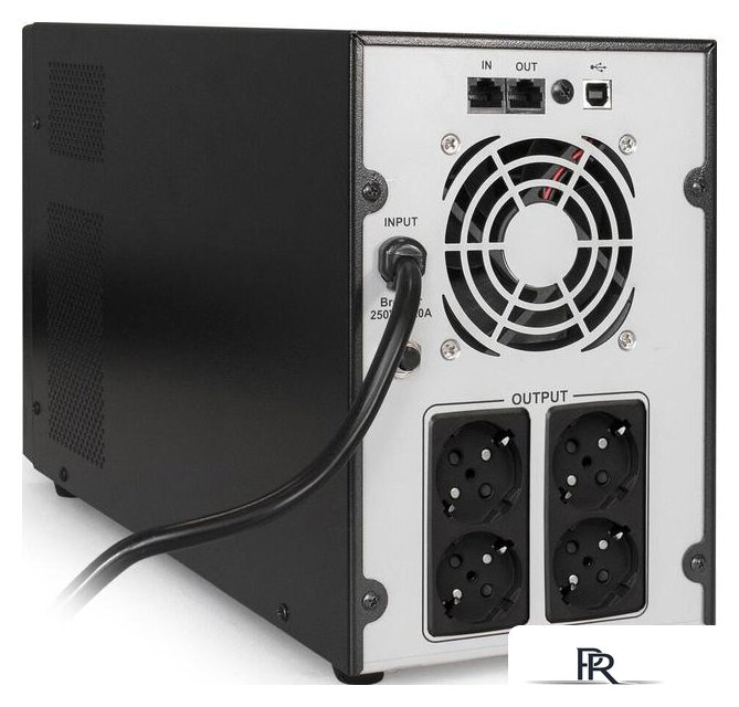 Источник бесперебойного питания ExeGate SpecialPro Smart LLB-3000.LCD.AVR.4SH.RJ.USB EP287660RUS - Изображение №2 — Интернет-магазин ПроЗаказ