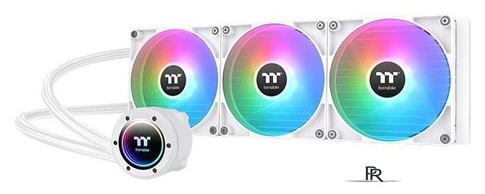 Система жидкостного охлаждения для процессора Thermaltake TH420 V2 ARGB Snow Edition CL-W378-PL14SW-A - Изображение №1 — Интернет-магазин ПроЗаказ