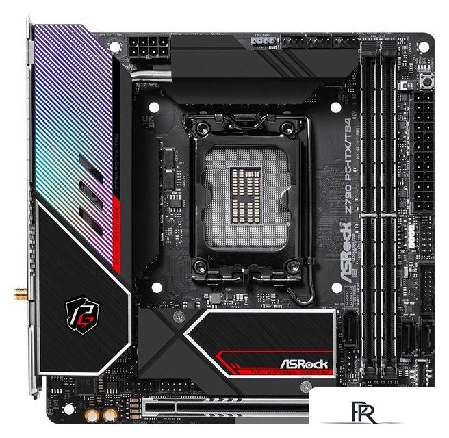 Материнская плата ASRock Z790 PG-ITX/TB4 - Изображение №1 — Интернет-магазин ПроЗаказ