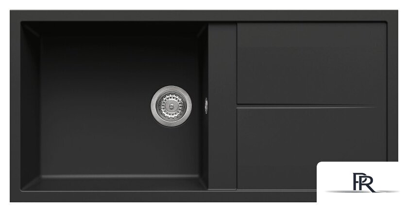 Кухонная мойка Elleci Unico 480 Nero G40 - Изображение №1 — Интернет-магазин ПроЗаказ