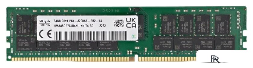Оперативная память Hynix 64ГБ DDR4 3200 МГц HMAA8GR7CJR4N-XN - Изображение №1 — Интернет-магазин ПроЗаказ