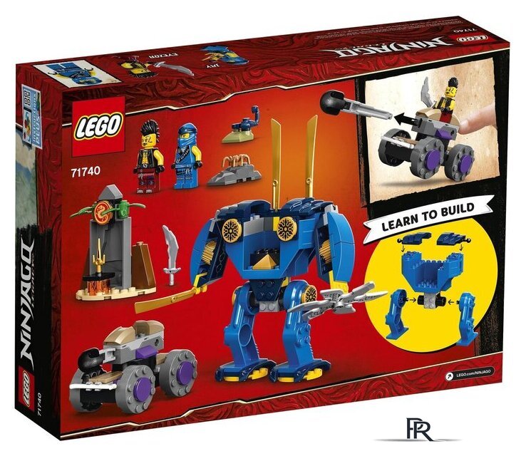 Конструктор LEGO Ninjago 71740 Электрический робот Джея - Изображение №2 — Интернет-магазин ПроЗаказ