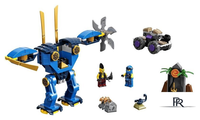 Конструктор LEGO Ninjago 71740 Электрический робот Джея - Изображение №3 — Интернет-магазин ПроЗаказ