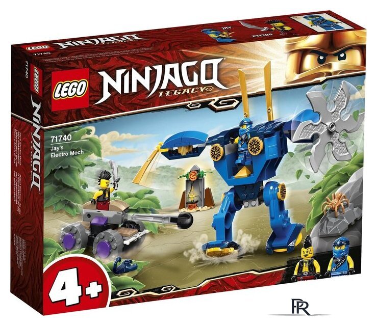 Конструктор LEGO Ninjago 71740 Электрический робот Джея - Изображение №1 — Интернет-магазин ПроЗаказ