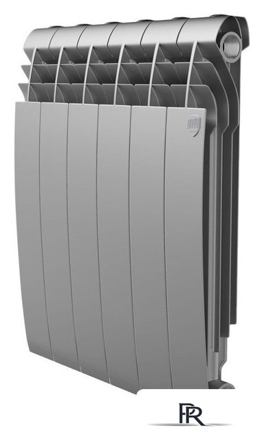 Алюминиевый радиатор Royal Thermo Biliner Alum 500 Silver Satin (14 секций) - Изображение №1 — Интернет-магазин ПроЗаказ