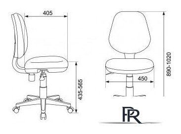 Компьютерное кресло Бюрократ CH-W213/TW-96-1 (оранжевый) - Изображение №6 — Интернет-магазин ПроЗаказ