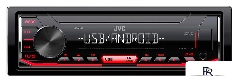 USB-магнитола JVC KD-X162 - Изображение №1 — Интернет-магазин ПроЗаказ