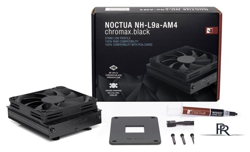 Кулер для процессора Noctua NH-L9a-AM4 chromax.black - Изображение №5 — Интернет-магазин ПроЗаказ