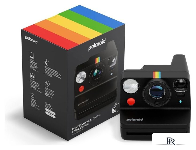 Фотоаппарат Polaroid Now+ Instant Camera Generation 3 (черный) - Изображение №3 — Интернет-магазин ПроЗаказ