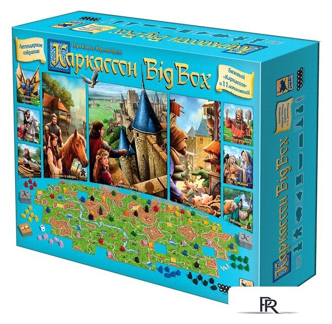 Настольная игра Мир Хобби Каркассон: Big Box - Изображение №1 — Интернет-магазин ПроЗаказ