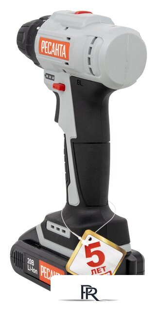 Дрель-шуруповерт Ресанта ДА-20-2ЛК-Б (с 2-мя АКБ, кейс) - Изображение №11 — Интернет-магазин ПроЗаказ