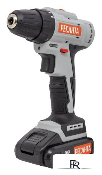 Дрель-шуруповерт Ресанта ДА-20-2ЛК-Б (с 2-мя АКБ, кейс) - Изображение №1 — Интернет-магазин ПроЗаказ