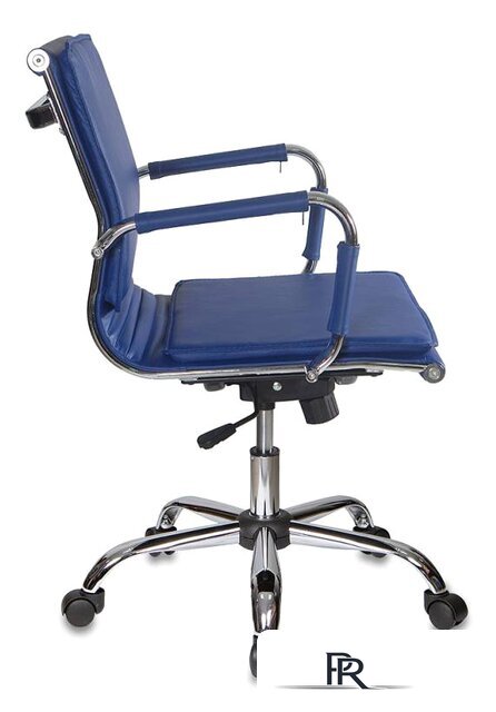 Офисное кресло Бюрократ CH-993-Low/Blue (синий) - Изображение №3 — Интернет-магазин ПроЗаказ