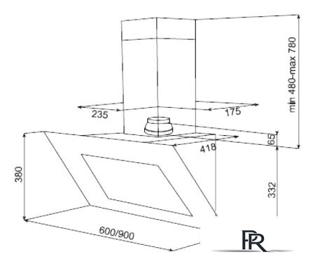 Кухонная вытяжка TEKA DVT 950 (белый) [40483522] - Изображение №3 — Интернет-магазин ПроЗаказ
