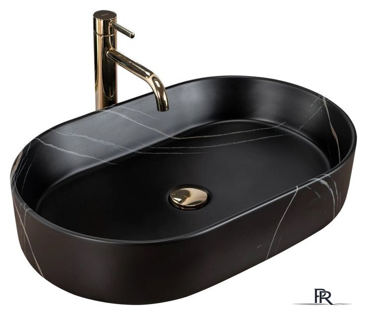 Умывальник Rea Nadia 60 Black Stone Matt REA-U8565 - Изображение №1 — Интернет-магазин ПроЗаказ