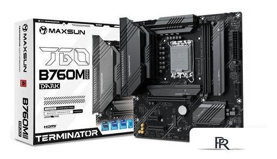 Материнская плата Maxsun Terminator B760M GKD5 Dark - Изображение №5 — Интернет-магазин ПроЗаказ