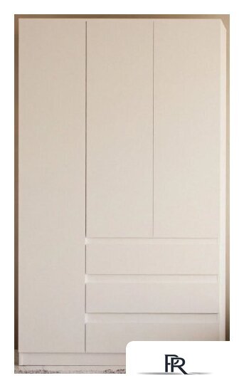 Шкаф распашной Диприз Марм Д.70040.1 (белый) - Изображение №1 — Интернет-магазин ПроЗаказ