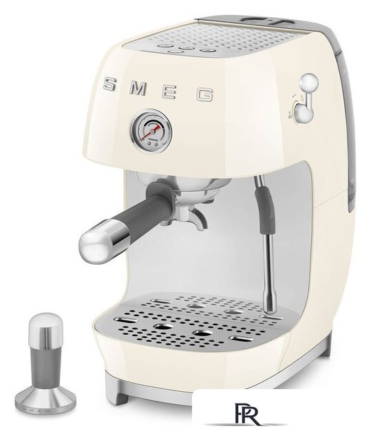 Рожковая кофеварка Smeg ECF03CREU - Изображение №4 — Интернет-магазин ПроЗаказ