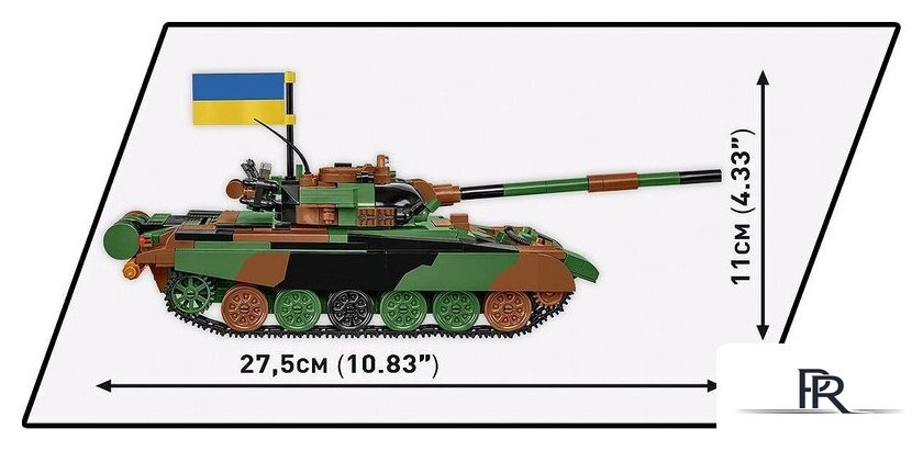 Конструктор Cobi Armed Forces T-72 M1R - Изображение №10 — Интернет-магазин ПроЗаказ