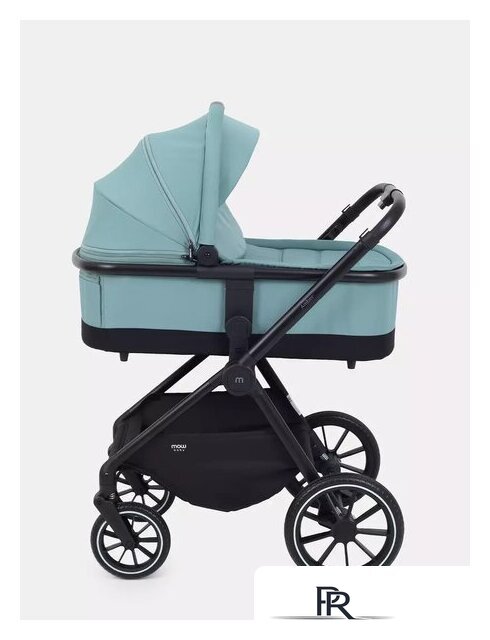 Универсальная коляска MOWbaby Amber MB068 (3 в 1, мятный) - Изображение №58 — Интернет-магазин ПроЗаказ