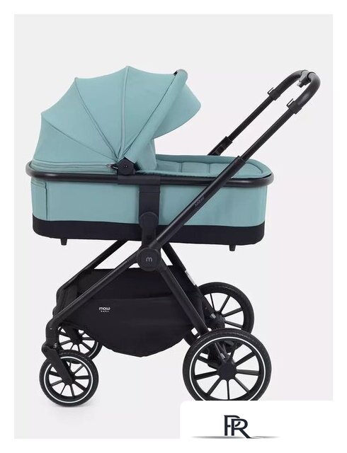 Универсальная коляска MOWbaby Amber MB068 (3 в 1, мятный) - Изображение №62 — Интернет-магазин ПроЗаказ