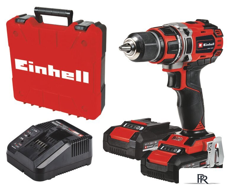Дрель-шуруповерт Einhell TE-CD 18/50 Li BL 4513896 (с 2-мя АКБ, кейс) - Изображение №1 — Интернет-магазин ПроЗаказ