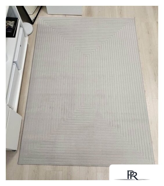 Ковер для жилой комнаты Radjab Carpet Сканди Сизаль Прямоугольник 10936B 12277RK (1.6x3, Grii/Grii) - Изображение №3 — Интернет-магазин ПроЗаказ