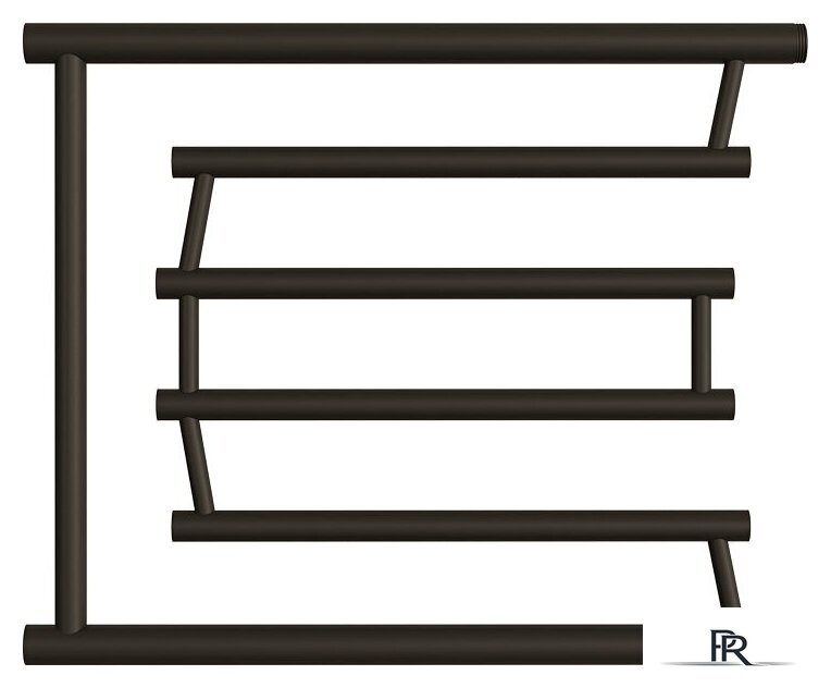 Полотенцесушитель Двин D Pobeda 50/60 (черный матовый) - Изображение №1 — Интернет-магазин ПроЗаказ