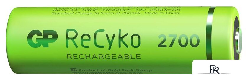 Аккумулятор GP ReCyko AA 2600mAh 4шт. - Изображение №2 — Интернет-магазин ПроЗаказ