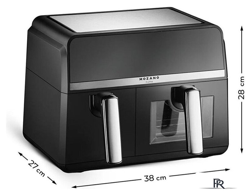 Аэрогриль (аэрофритюрница) Mozano DuoFry Unlimited 9L - Изображение №3 — Интернет-магазин ПроЗаказ