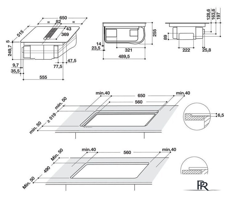 Варочная панель Whirlpool WVH 1065B - Изображение №10 — Интернет-магазин ПроЗаказ