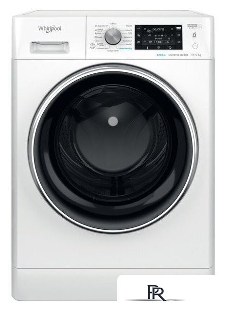 Стирально-сушильная машина Whirlpool FFWDD 1176258 BCV EE - Изображение №1 — Интернет-магазин ПроЗаказ