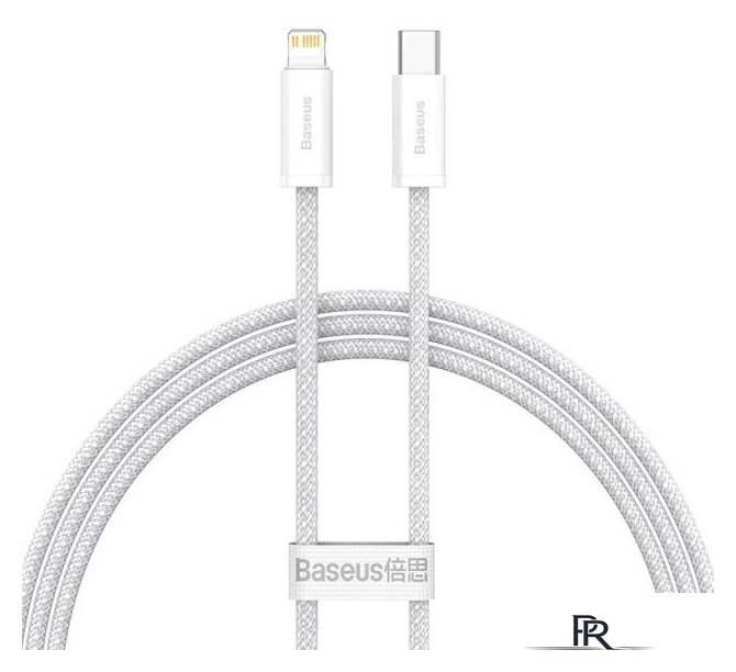Кабель Baseus Lightning - USB Type-C CALD000002 (1 м, белый) - Изображение №1 — Интернет-магазин ПроЗаказ
