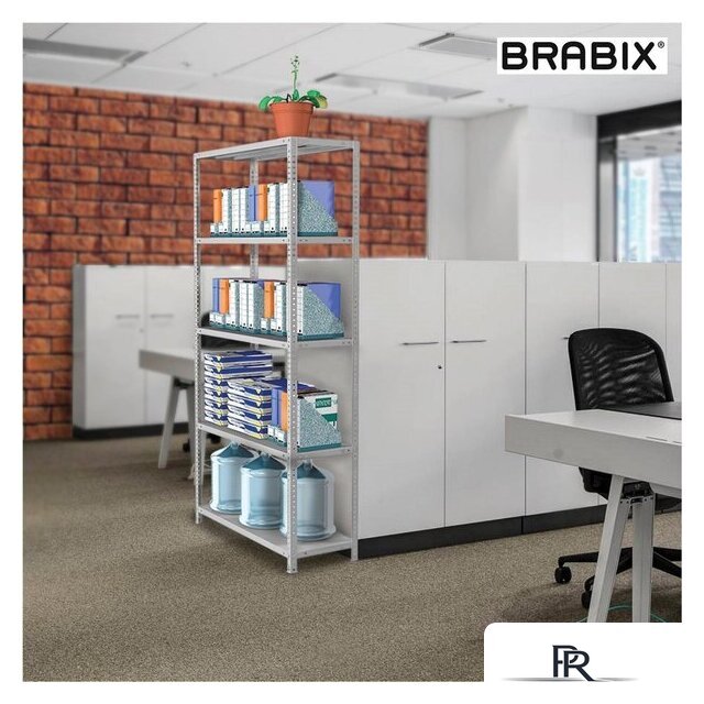 Стеллаж Brabix Ms Plus-200/30-5 291108 - Изображение №9 — Интернет-магазин ПроЗаказ