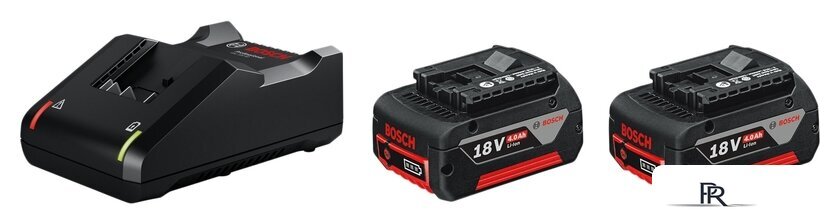 Аккумулятор с зарядным устройством Bosch GBA 18V+GAL 18V-40 Professional 1600A019S0 (18В/4 Ah + 14.4-18В) - Изображение №1 — Интернет-магазин ПроЗаказ