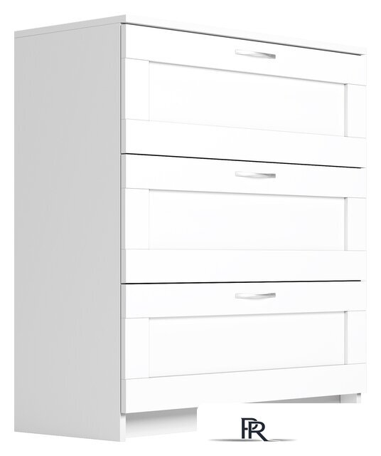 Комод Mio Tesoro Сириус 3 ящика 2.02.02.050.1 (белый) - Изображение №1 — Интернет-магазин ПроЗаказ