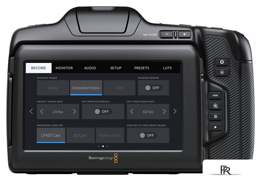 Видеокамера BlackmagicDesign Pocket Cinema Camera 6K Pro - Изображение №3 — Интернет-магазин ПроЗаказ
