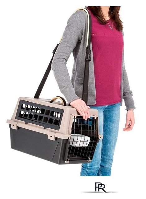 Переноска Ferplast Atlas Trendy Plus 20 73027499 (черный) - Изображение №2 — Интернет-магазин ПроЗаказ