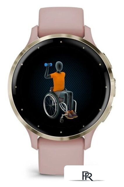 Умные часы Garmin Venu 3S (розовый, с силиконовым ремешком) - Изображение №4 — Интернет-магазин ПроЗаказ