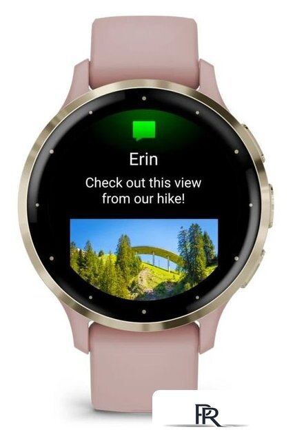 Умные часы Garmin Venu 3S (розовый, с силиконовым ремешком) - Изображение №3 — Интернет-магазин ПроЗаказ